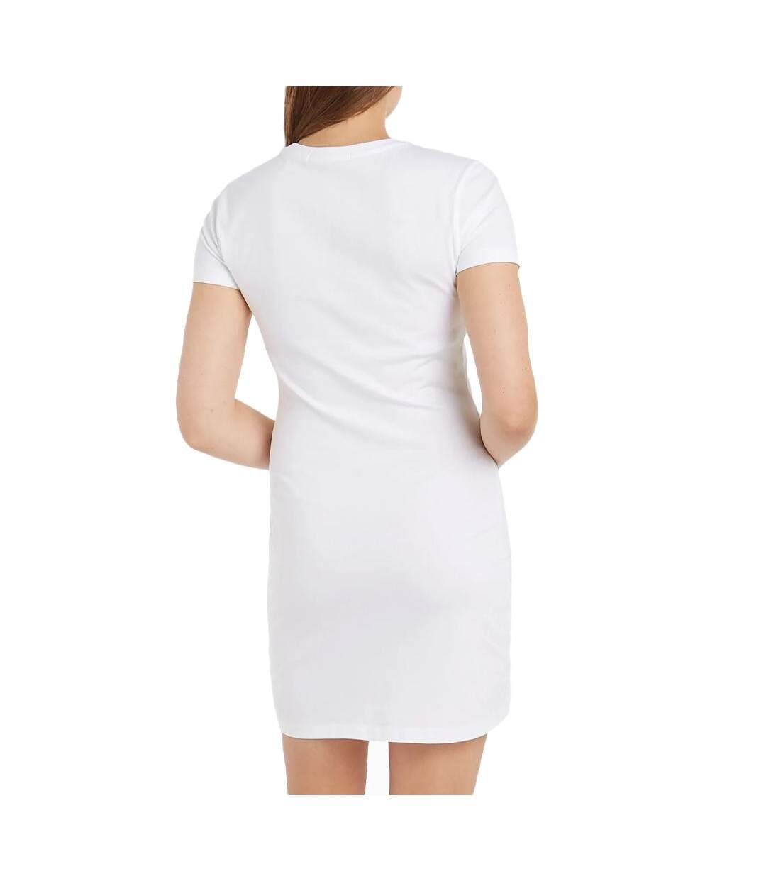 Robe Blanc Femme Calvin Klein Jeans Diffused Monologo - L-2