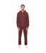 Mens Optimus Hoodie And Joggers Set Wine Duck And Cover-1