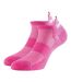 Socquettes ultimate femme rose vif 1000 Mile