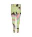 Legging Entraînement Femme Noir Vert Diadora-3