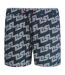 Mens Bmbx-ken-37 All-over Print Board Shorts Black Diesel-1
