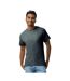 T-shirt Adulte Gris Foncé Chiné Gildan-1