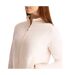 Womens/ladies Renato At100 Fleece Jacket Cream Blush Trespass-4
