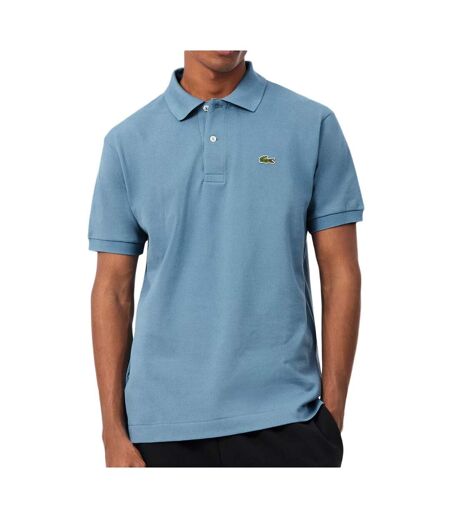 Polo bleu clair homme lacoste l.12..12