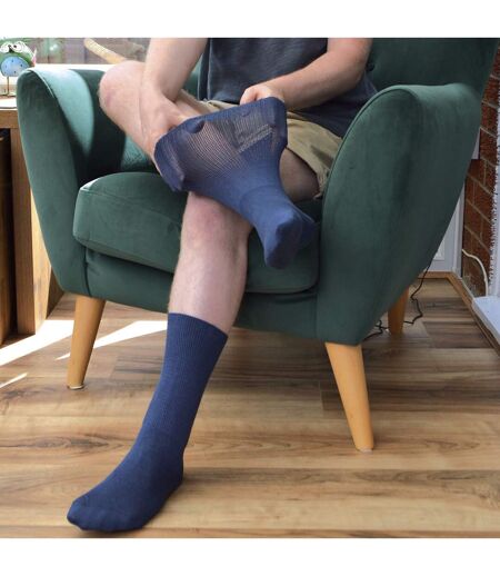 1 Pack Extra Wide Bamboo Oedema Socks