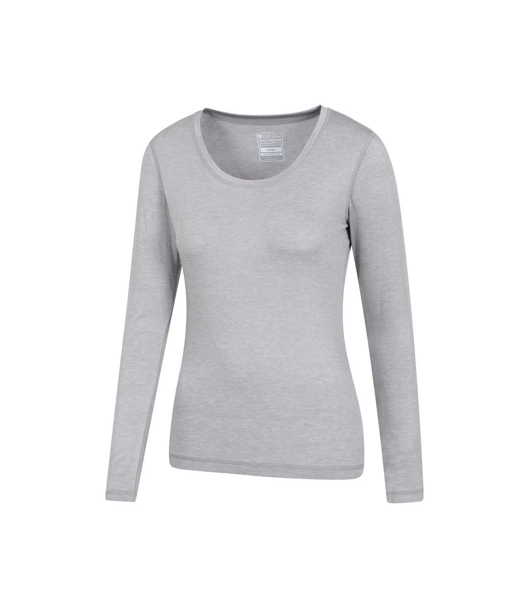 Haut Thermique Keep The Heat Femme Gris Mountain Warehouse-3