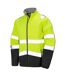 Veste softshell homme jaune fluo / noir SAFE-GUARD by Result-1
