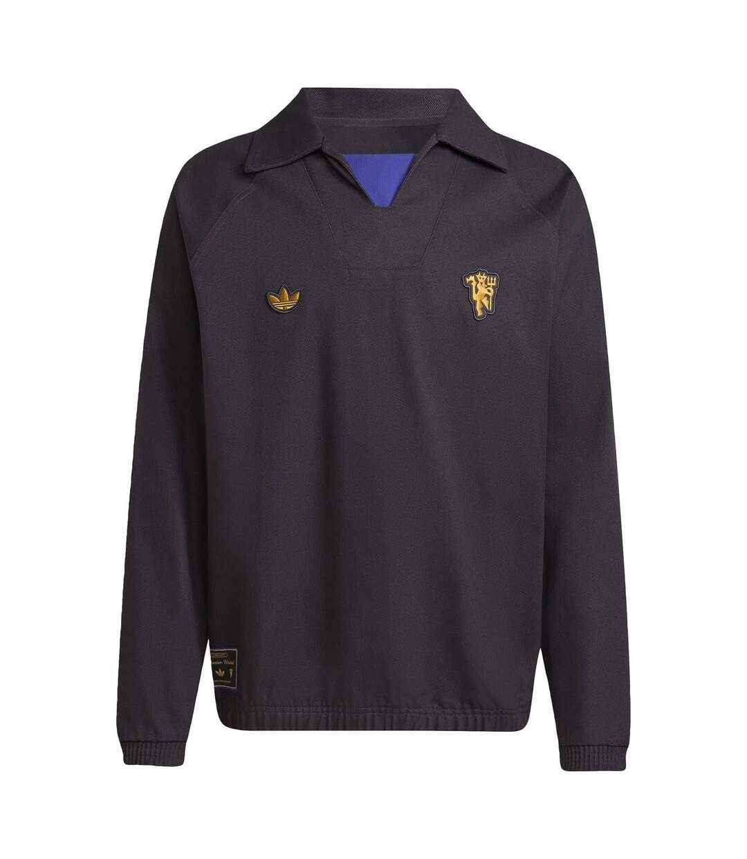 Haut D´entraînement Motif/style Manchester United Fc Terrace Icons Homme Noir Adidas-1