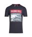 Mens teamwork t-shirt black Raging Bull