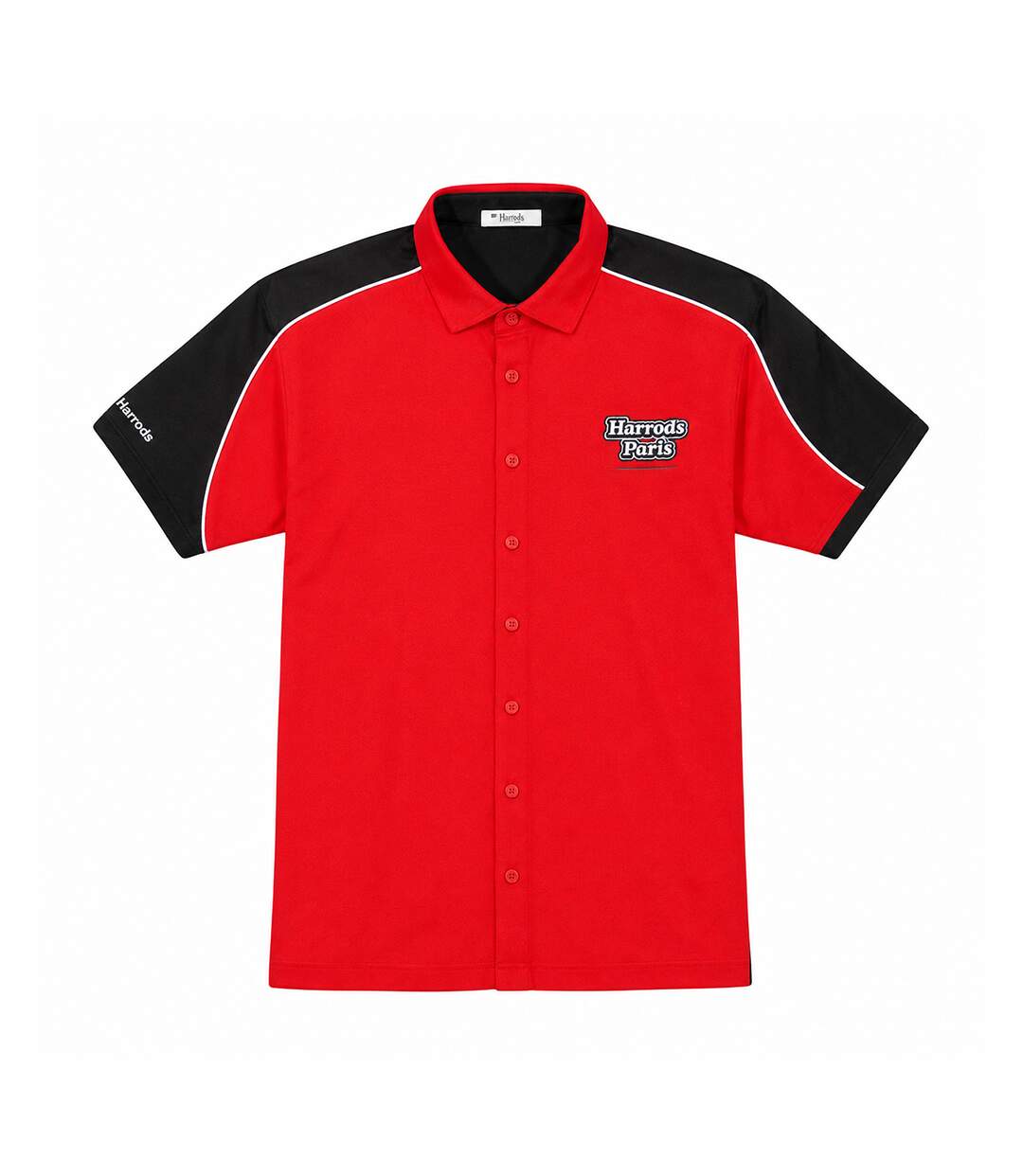 Mens Premier Darts Shirt Black Harrows-1