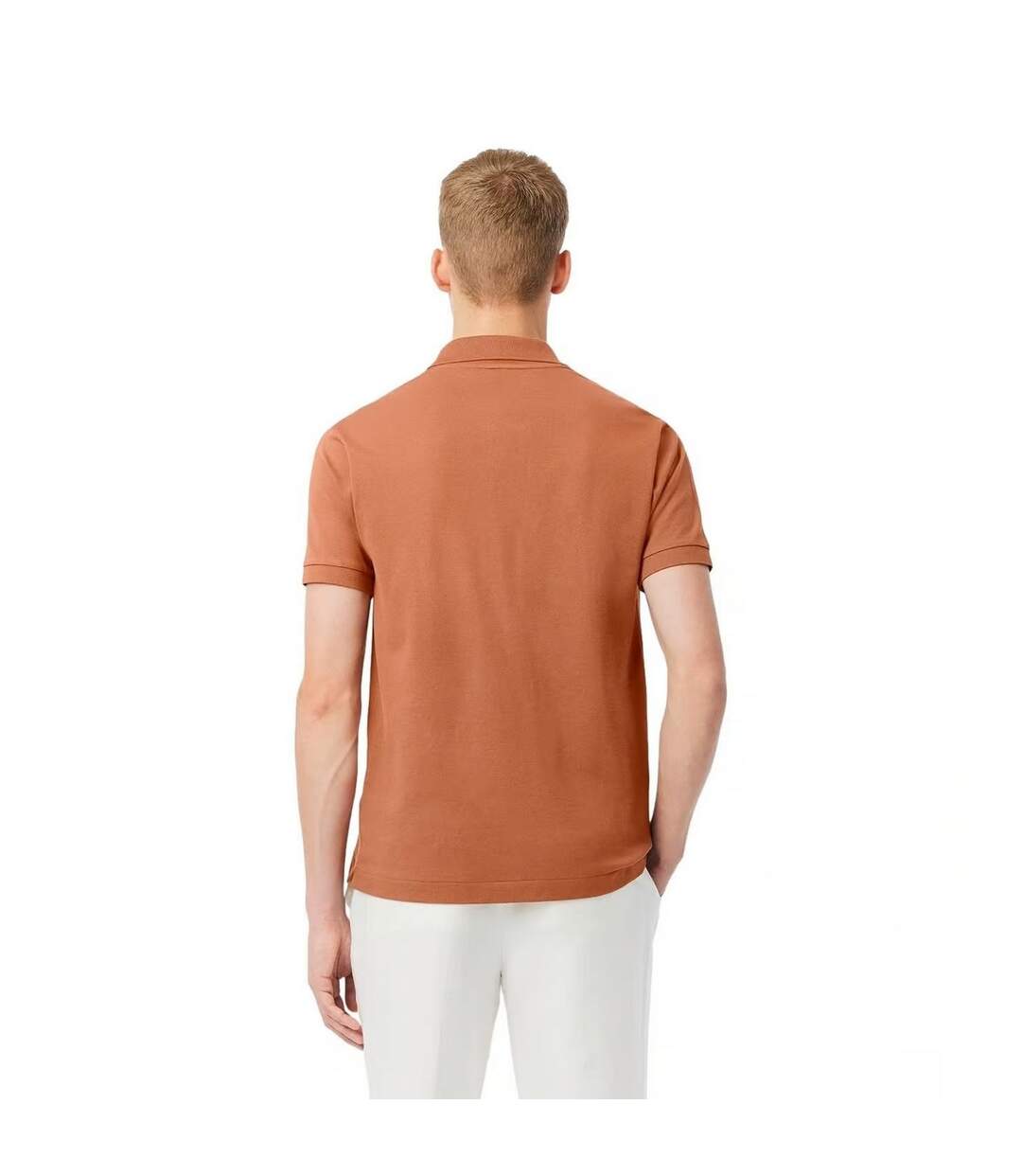 Mens L.12.12 Original Pique Classic Polo Shirt Brown Lacoste-3