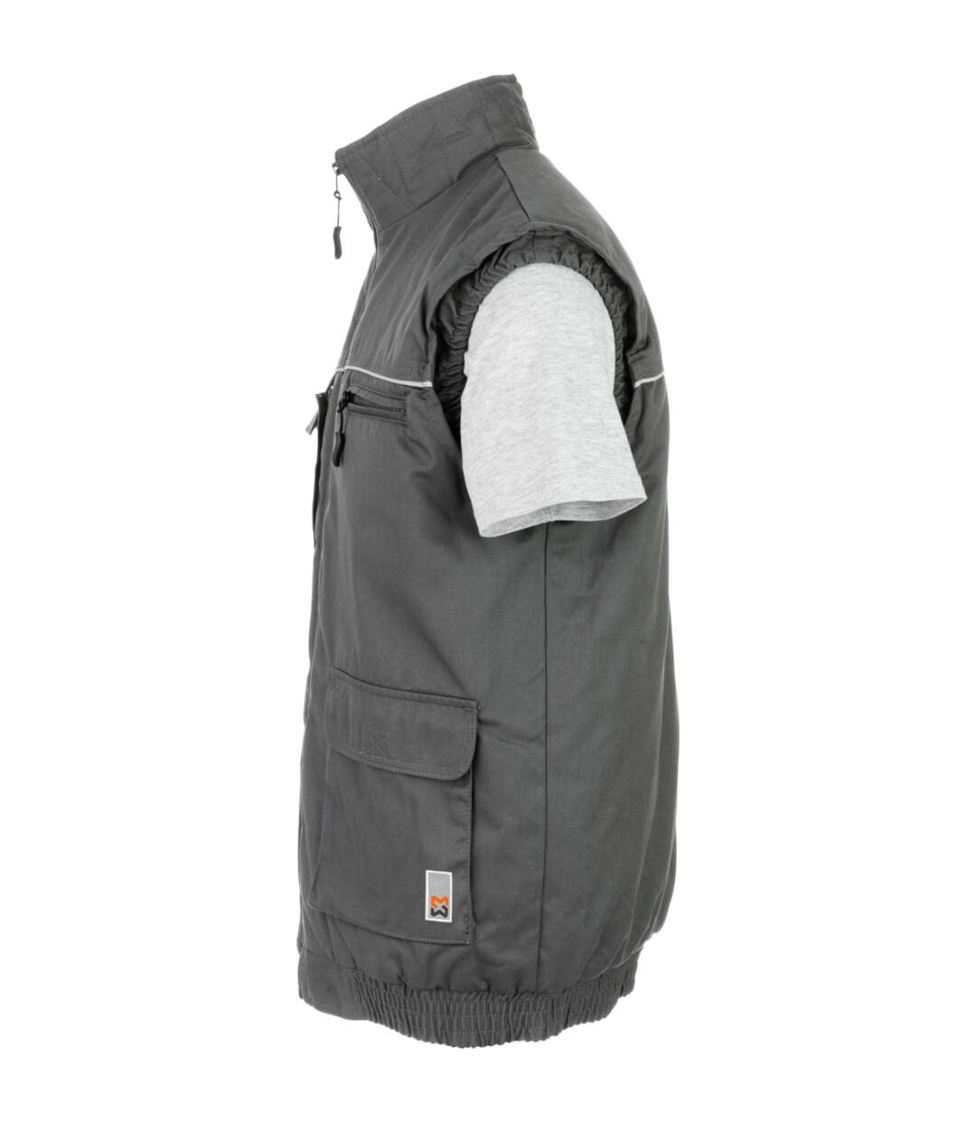 Gilet de travail matelassé Classic Würth MODYF gris-2