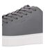 Mens Kremes Leather-look Pu Trainers Taupe Duck And Cover-3