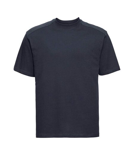 Russell Mens Heavyweight T-Shirt (French Navy) - UTPC7087