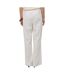 Pantalon Toile Blanc Femme Vero Moda Viola - L