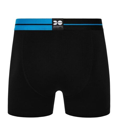 Boxers Dumas Homme Bleu Crosshatch