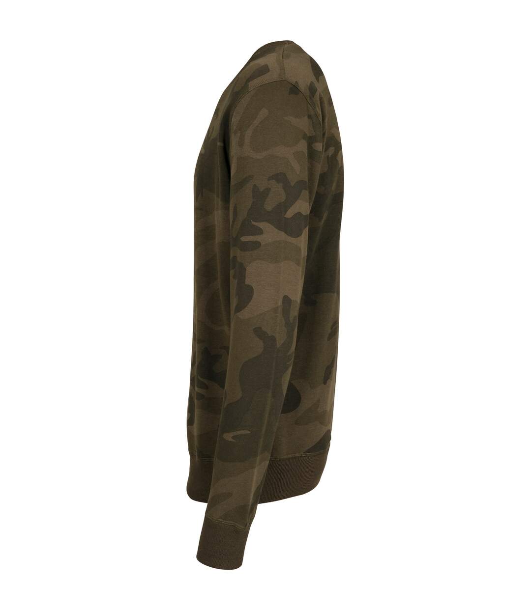 Sweat Motif/style Camouflage Homme Vert Camouflage Build Your Brand-3