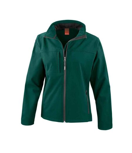 Veste softshell classic femme vert bouteille Result