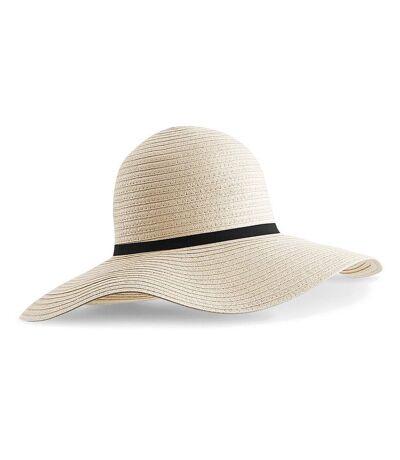 Beechfield Womens/Ladies Marbella Wide-brimmed Sun Hat (Natural)