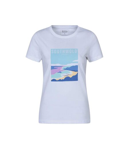 Womens/ladies southwold short-sleeved t-shirt white Mountain Warehouse