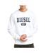 Sweat blanc homme diesel felpa - l-1
