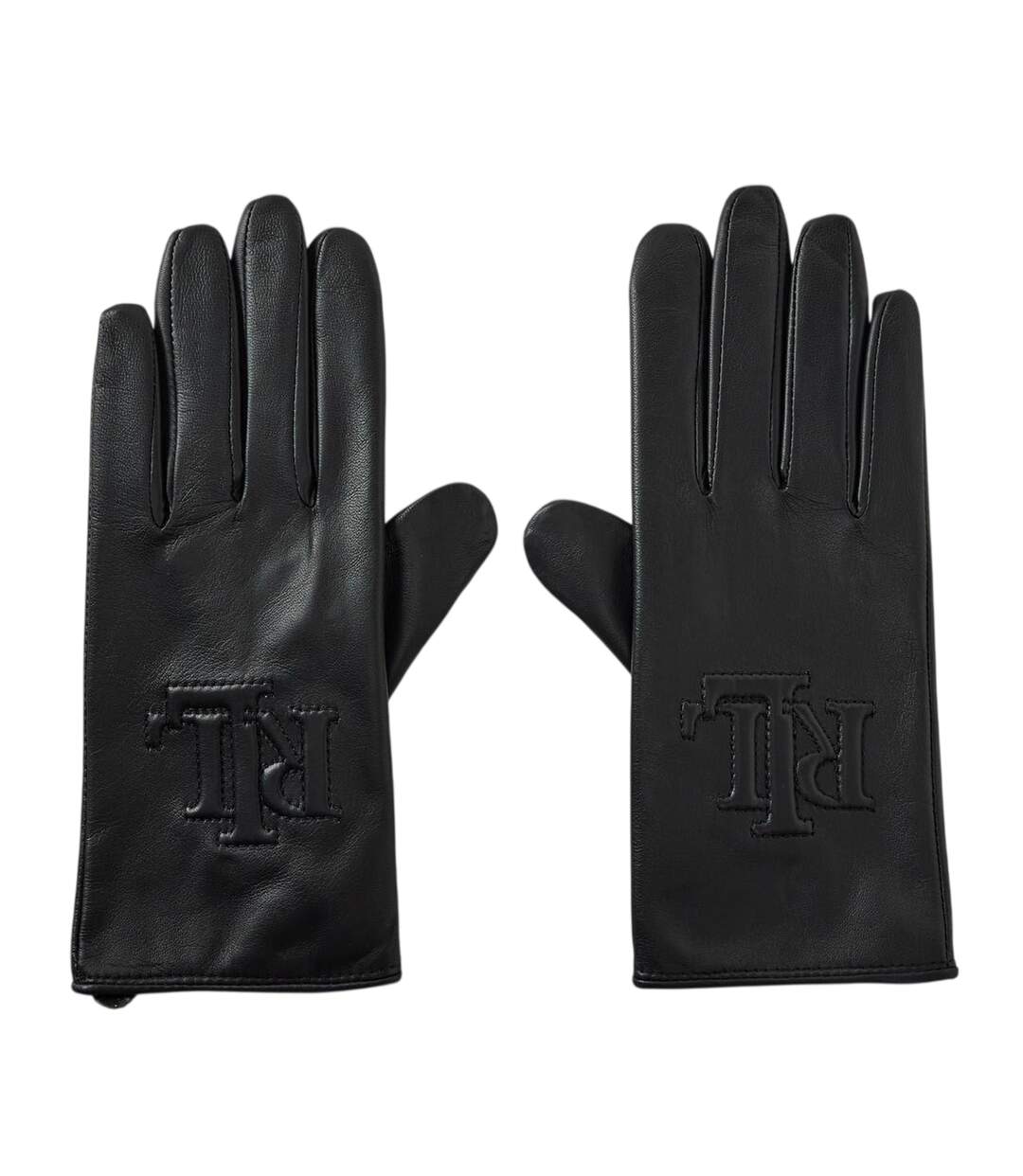 Gants Motif/style En Relief Noir Ralph Lauren-1