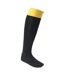Euro - Chaussettes de foot - Homme (Noir / Ambre) - UTCS1206