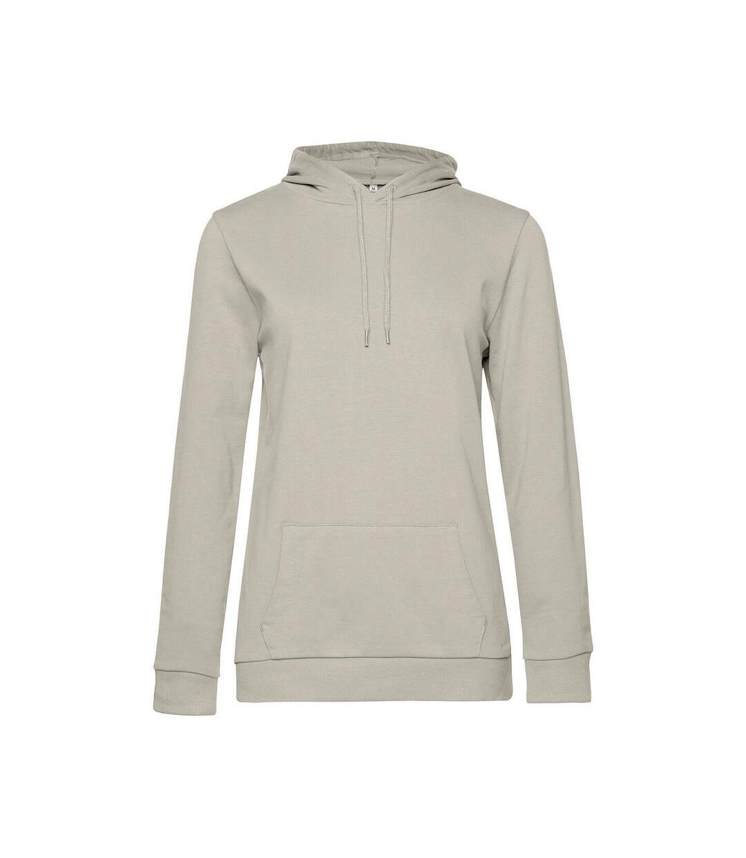 Sweat À Capuche Femme Gris Clair B&C-1
