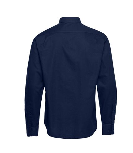 Tee Jays Mens Perfect Long Sleeve Oxford Shirt (Navy) - UTPC3487