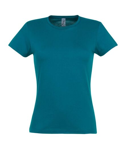 SOLS Womens/Ladies Miss Short Sleeve T-Shirt (Duck Blue) - UTPC289