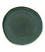 Lot de 6 Assiettes Plates en Faïence Wonja 27cm Vert-1