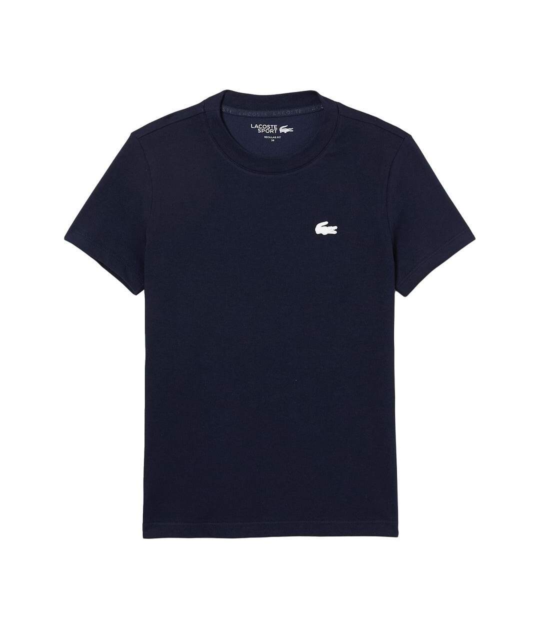 T-Shirt marine femme lacoste tf9246-2