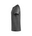 Mens Melange T-shirt Anthracite Clique-3
