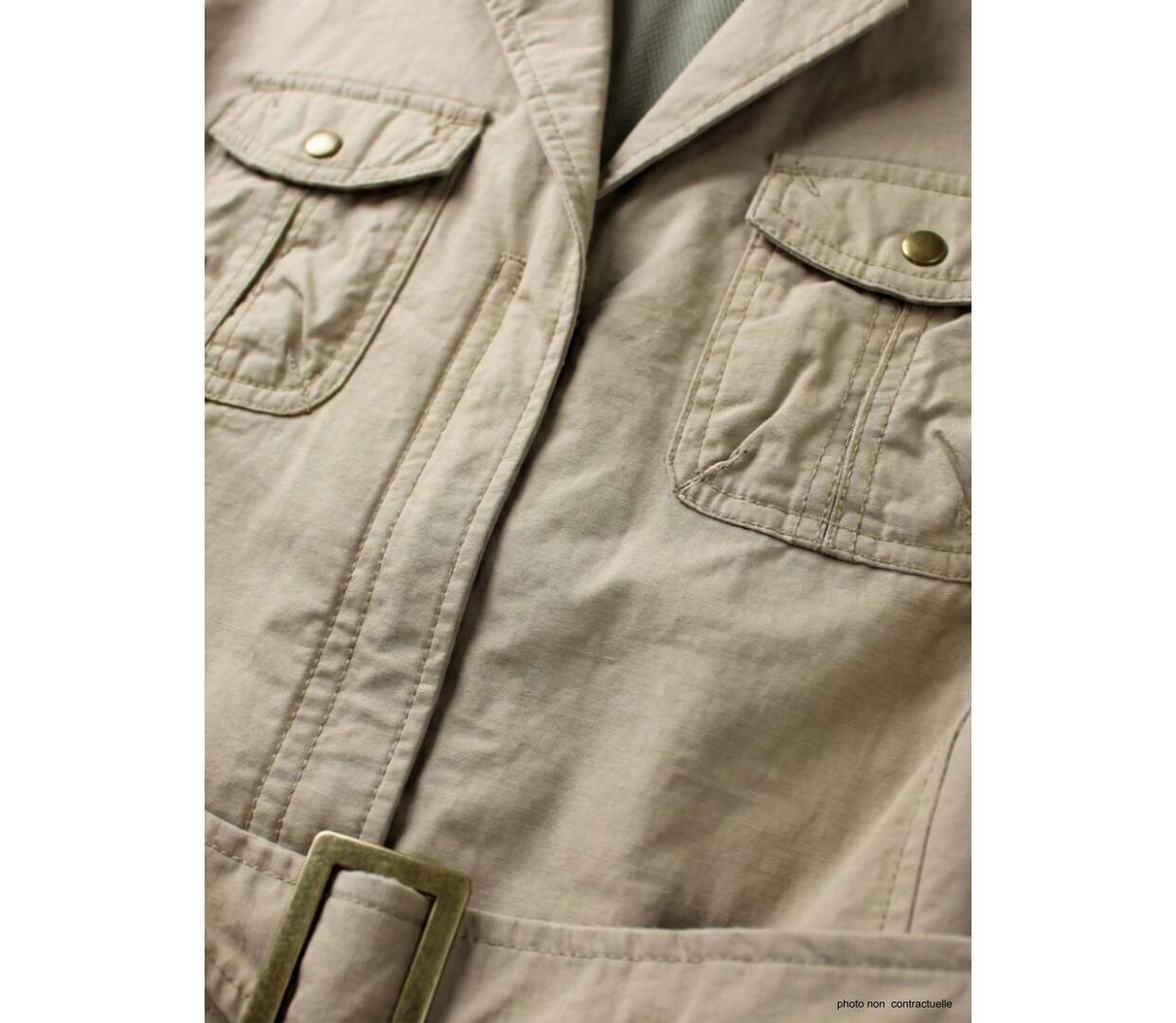 Veste Saharienne Rando Femme Mayflower Sicile Beige-3