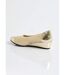 Ballerines compensées cuir largeur confort bi-matière-2