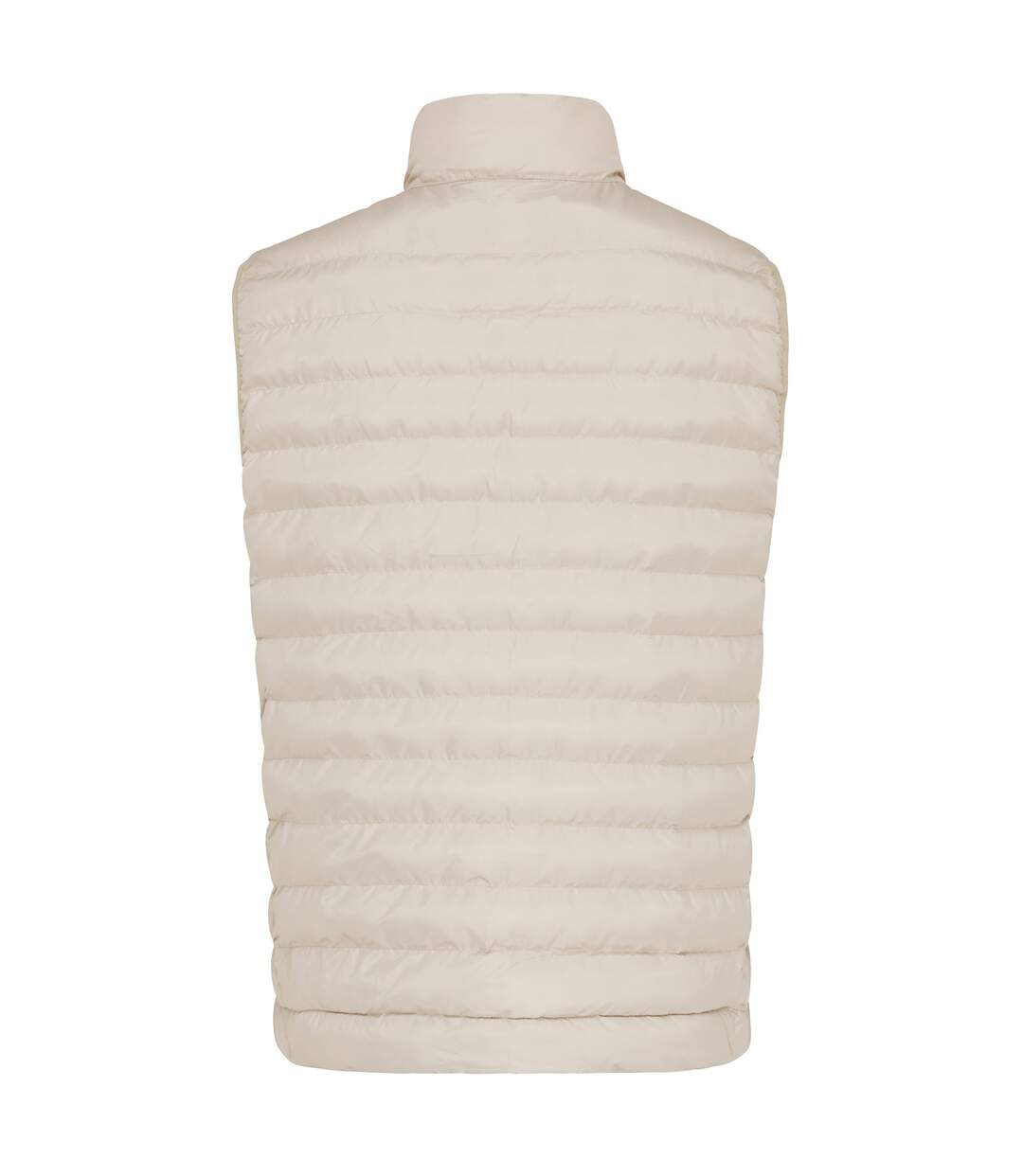 Mens meru recycled polyester body warmer beige Iqoniq-2