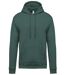 Sweat-shirt à capuche - Unisexe - K476 - vert earthy-2