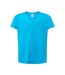 T-shirt Curves Femme Turquoise Vif JHK-1