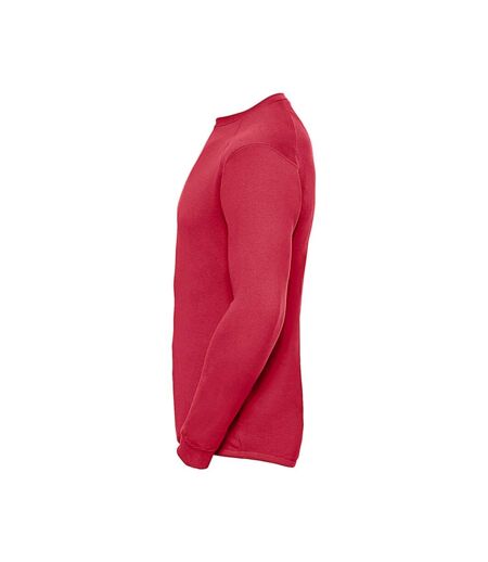Sweat Travail Homme Rouge Classique Russell Collection