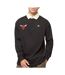 Polo manches longues noir homme new era 60574488 - l-1