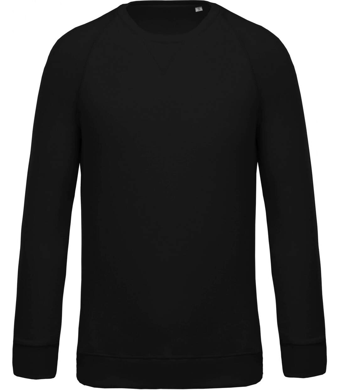 Sweat shirt coton bio - Homme - K480 - noir-2
