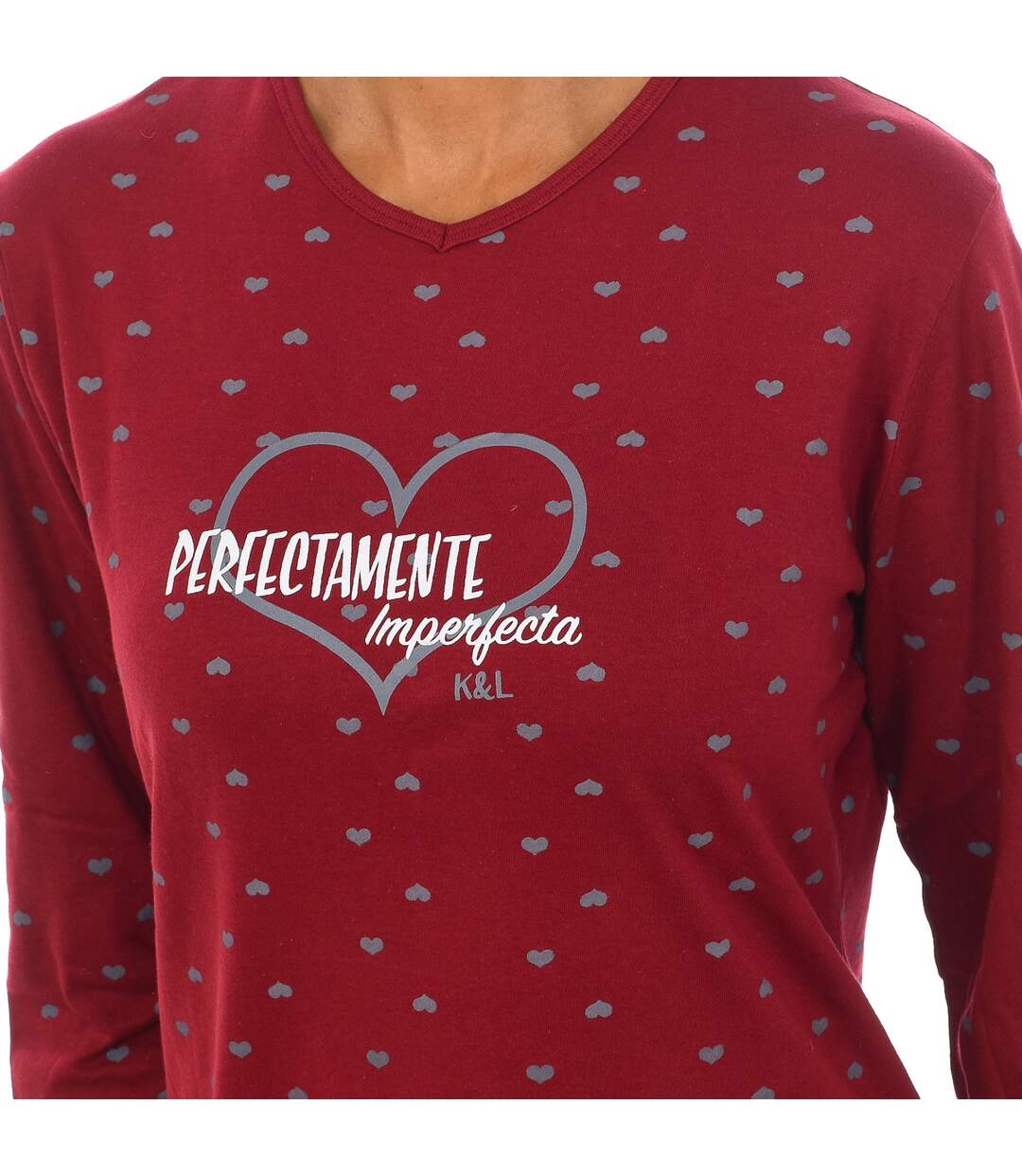IMPERFECTA KL45189 women's winter pajamas-2