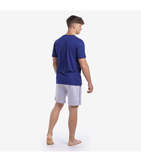 Men's Short Sleeve Round Neck Casual Pajamas CH0250