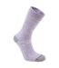 Craghoppers Womens/Ladies Trek Socks (Brushed Lilac/Soft Grey Marl) - UTCG1691