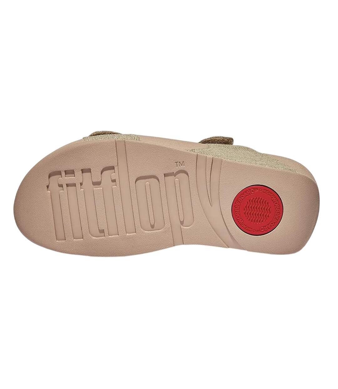 Claquettes Lulu Shimmerlux Femme Marron Pâle Beige FitFlop-3