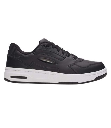 Mens Low Cut Trainers Black White Under Armour