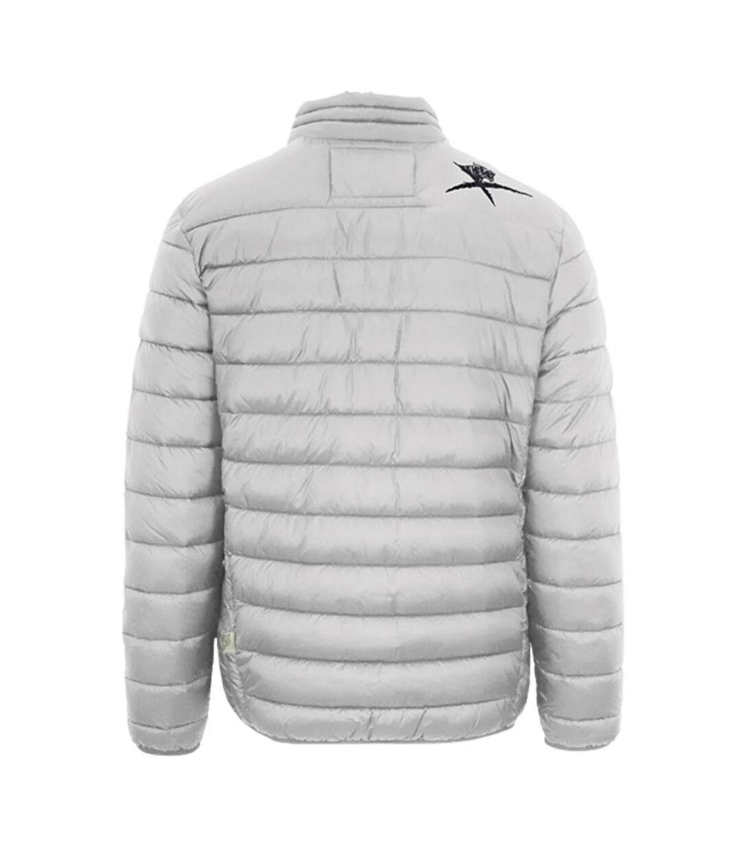 Doudoune Matelassée Motif/style Logo Adulte Blanc Plein Sport-2