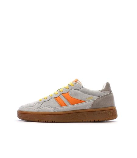 Baskets grises/oranges homme teddy smith 120596