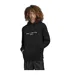 Mens Common Memory Fleece Hoodie Black Adidas-2