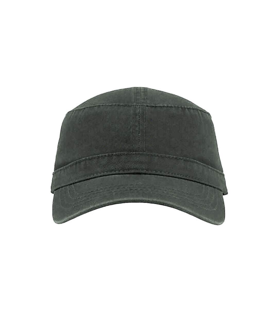 Atlantis Chino Cotton Uniform Military Cap (Pack of 2) (Olive) - UTAB430-3